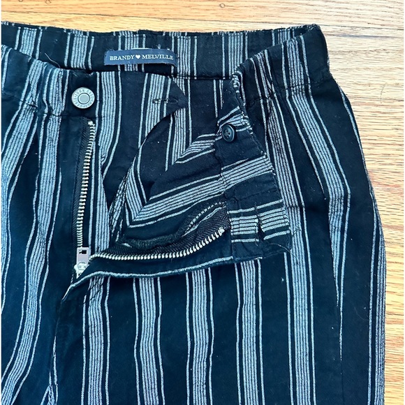 brandy meliville striped pants - Picture 1 of 3
